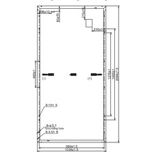 HT-SAAE HT72-166M 455WP Ekonomik Güneş Paneli Half-Cut Monokristal Yüksek Verimli Düşük LID ve PERC Hücresi 9 Busbar