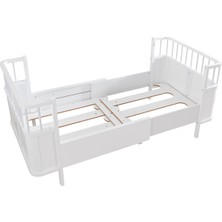 Setay Mdf Beşik Siesta Büyüyen Beşik 90 x 130 cm + 1 Comfort Yatak