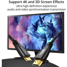 Ata Elektronik 1.5mt Mini HD to HDMI KABLO - BİR UCU MİNİ DİĞER TARAFI STANDART HD KABLO