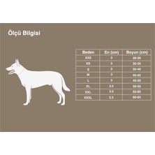 True Love Çiçek Desenli, Neoprene Süngerli Kırmızı Boyun Tasması