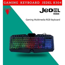 Jedel Multimedia Rgb Gamer Keyboard