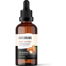 Asia's Dreams Tatlı Badem Soğuk Sıkım Yağ 50 ml