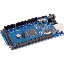 Arduino Mega 2560 R3 Klon USB Chip CH340 (Usb Kablo Dahil)