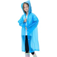 Tezzgelsin Çocuk Rüzgar Geçirmez Kapüşonlu Yağmurluk Eva Yağmurluk