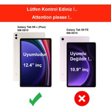 Z-Mobile Samsung Galaxy Tab S9+ Plus 12.4” SM-X810 Paperlike Ekran Koruyucu Esnek Kağıt Hissi Paper Like