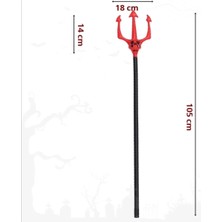 Pop Konsol Şeytan Çatalı Parti Şaka Malzemesi Şeytan Mızrağı Zebani Aksesuar