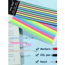 Ezoshop Uzun Serit Postit Seffaf Yapiskanli Not Kagidi Kirtasiye Post It - Uzun Şerit 2