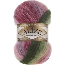 Alize Angora Gold Batik 2527 El Örgü Ipliği
