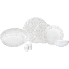 Neva N3539 Elegans Damask 28 Parça 6 Kişilik Yemek Takımı