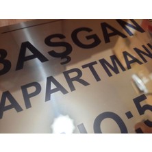 Yüksel Apartman Isim Tabelası Apartman Tabelası Apartman Girişi Isimliği