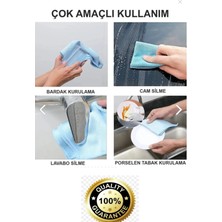 Numune Market Suhvee 4'lü Mikrofiber Temizlik Bezi Baklava Desenli Cam Bezi Kurulama Bezi Toz Alma Bezi