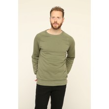 Owut Collection Bisiklet Yaka Düz Sweatshirt