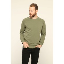 Owut Collection Bisiklet Yaka Düz Sweatshirt