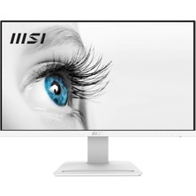 MSI 23.8" PRO MP243XW 1920x1080 (FHD) 16:9 FLAT IPS 100HZ 1MS FREESYNC BEYAZ MONITOR