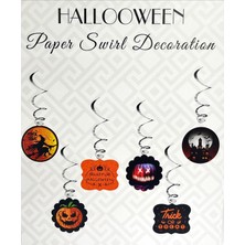 Kidspartim 6 Lı Tavan Süsü Halloween Temalı