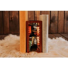 Woodenreal Harry Potter Diagon Alley Book Nook Kitap Köşesi Kitap Tutucu