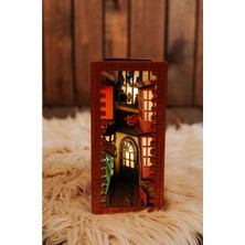 Woodenreal Harry Potter Diagon Alley Book Nook Kitap Köşesi Kitap Tutucu