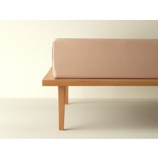 English Home Novella Premium Soft Cotton Tek Kişilik Çarşaf 160X240 cm Bej