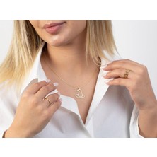 N!da Jewelry 925 Ayar Gümüş Cadı Şapkası Kolye