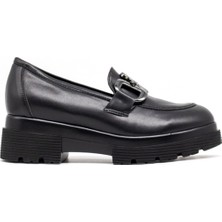 Comart Kadın Oxford Ayakkabı 2G4840 4840 Micro Tech Nero