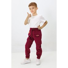 Canix Kids Erkek Çocuk Kapaklı Nakışlı Kadife Pantolon