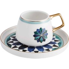 Karaca Roman 2 Kişilik Kahve Fincan Takımı 90 ml