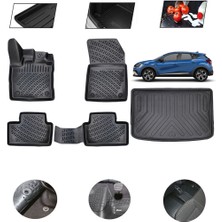 OtoLine Renault Captur Üst 2023 Model 4d Bagaj Paspas Set