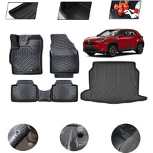 OtoLine Toyota Yaris Cross 2023 Model 4d Bagaj Paspas Set