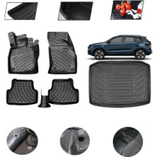 OtoLine Skoda Karoq 2023 Model 4d Bagaj Paspas Set