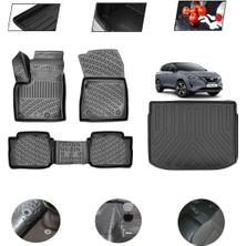 OtoLine Nissan Qashqai E-Power Üst 2023 Model 4d Bagaj Paspas Set