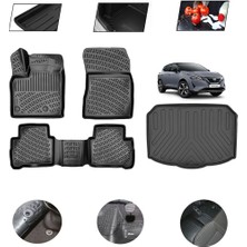 OtoLine Nissan Qashqai 2023 Model 4d Bagaj Paspas Set