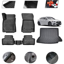 OtoLine Mercedes A Serisi W177 Sedan Kulaklı 2025 Model 4d Bagaj Paspas Set