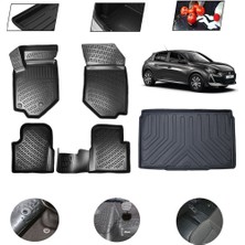 OtoLine Peugeot 208 2024 Model 4d Bagaj Paspas Set