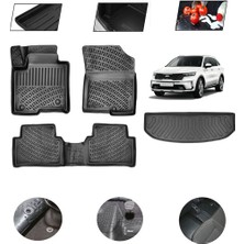 OtoLine Kia Sorento 7 Koltuklu Hybrit 2024 Model 4d Bagaj Paspas Set