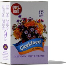 Agrofeed Saksı Gübresi - Çiçek Besleyen 10'lu Paket