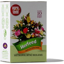 Agrofeed Saksı Gübresi - Süs Bitkisi Besini 10'lu Paket