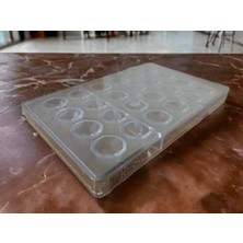 Greyas Moulds Yuvarlak Pralin Çikolata KALIBI-1297