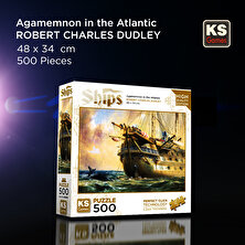 KS Games Hms Agamemnon In Atlantic 500 Parça Puzzle