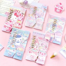 Luoxinguo B-5pcs Sanrio Noel Cadılar Bayramı Yeni Yıl Mesaj Kartı Tebrik Kartı Doğum Günü Nimet Zarf Katlanır Kart Itiraf Aşk Mektubu (Yurt Dışından)