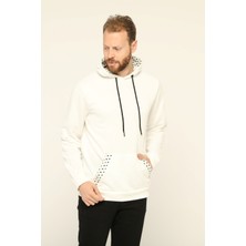 Owut Collection Baskılı Kanguru Cepli Sweatshirt