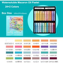 Luoxinguo 24 Macaron Kuelox Suda Çözünür Yumuşak Yağ Pastel 24/36 Renk Sanat Tebeşir Suluboya Karıştırma Boya Kalemi Seti Sanatçılar Öğrenciler Çocuklar Için Boyama (Yurt Dışından)