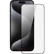 SPHONE Apple iPhone 15 Pro Max Uyumlu Seramik Nano Esnek Ekran Cam Koruyucu Çizilmez Premium