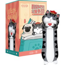 Luoxinguo 11 Yaratıcı Yükseltme 3D Stereo Kitap Ayracı Sevimli Karikatür Hayvan Kawaii Kedi Sayfa Ayraçları Hediyeler Okul Kırtasiye Malzemeleri (Yurt Dışından)