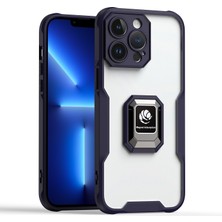 Forestl Digital Iphone 13 Pro Max Telefon Kılıfı 6.7 Inç Çizik Dirençli Yüzük Kickstand Çok Katmanlı Koruma Tpu+Akrilik Telefon Kapağı Yerleşik Manyetik Metal Sac-Dark Mor Mor (Yurt Dışından)