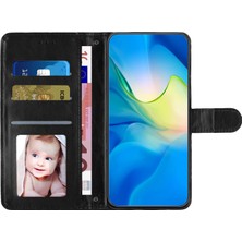 Forestl Digital Iphone 13 Pro Max Telefon Kılıfı Dikiş Hattı Rhombus Doku Doku Telefon Kılıfı Cüzdan Flip Stand Pu Deri Telefon Kapak Black (Yurt Dışından)