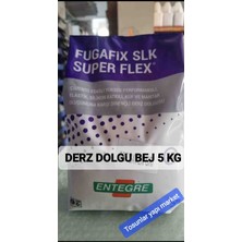 Entegre Seramik Fayans Derz Dolgu Silikonlu Bej Rengi 5 kg