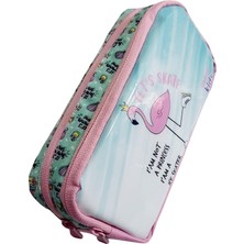 Glanart Çift Gözlü Kalemlik Kalem Çantası