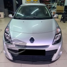 ŞüsCarOto Aksesuar Renault Clio 3 2005-2013 Uyumlu Üniversal Astra H Lip Esnek Ön Lip 2 Parça Tampon Altı Dil Karlık Ön Ek