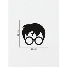 Harry Potter Dekor Siyah Biblo - Bioplastik