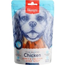 Wanpy Bisküvi Üzeri Tavuk Sargılı BA-04H Köpek Ödül 100 gr Wanpy